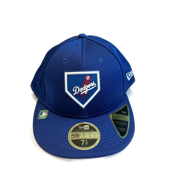 New Era Other - 59Fifty New Era Size 7 3/4 Los Angeles Dodgers Fitted Hat Cap Low Profile Curved
